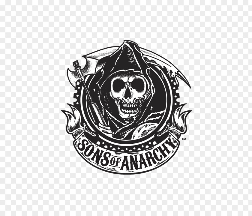 Sons Of Anarchy T-shirt Jax Teller Death Sticker Decal PNG