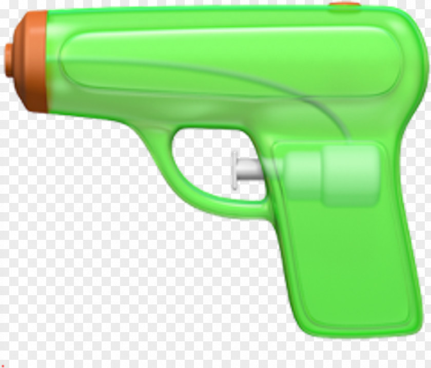 Water Green Apple Gun Emoji Pistol IOS 10 PNG