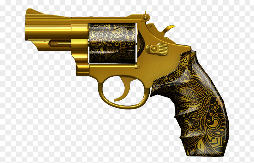 Weapon Revolver Firearm Smith & Wesson Engraving PNG