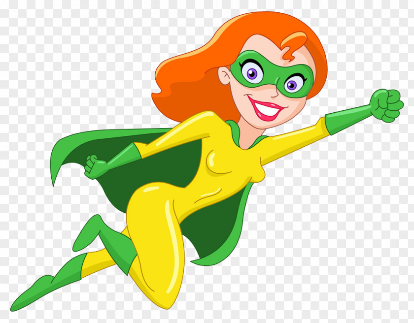Woman Wearing Green Glasses Teacher Superhero Education Clip Art PNG