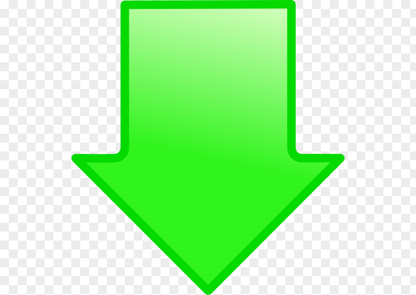 Down Cliparts Green Angle Font PNG