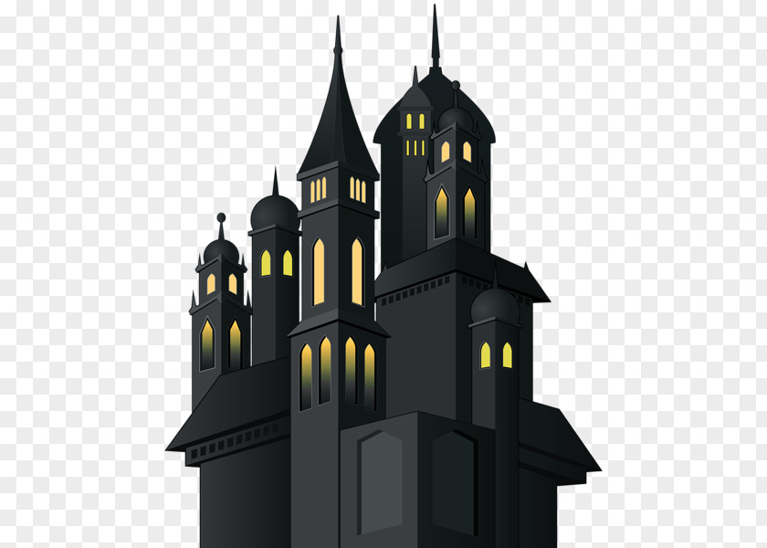 Haunted Castle Illustrations Clip Art Image House Vector Graphics PNG