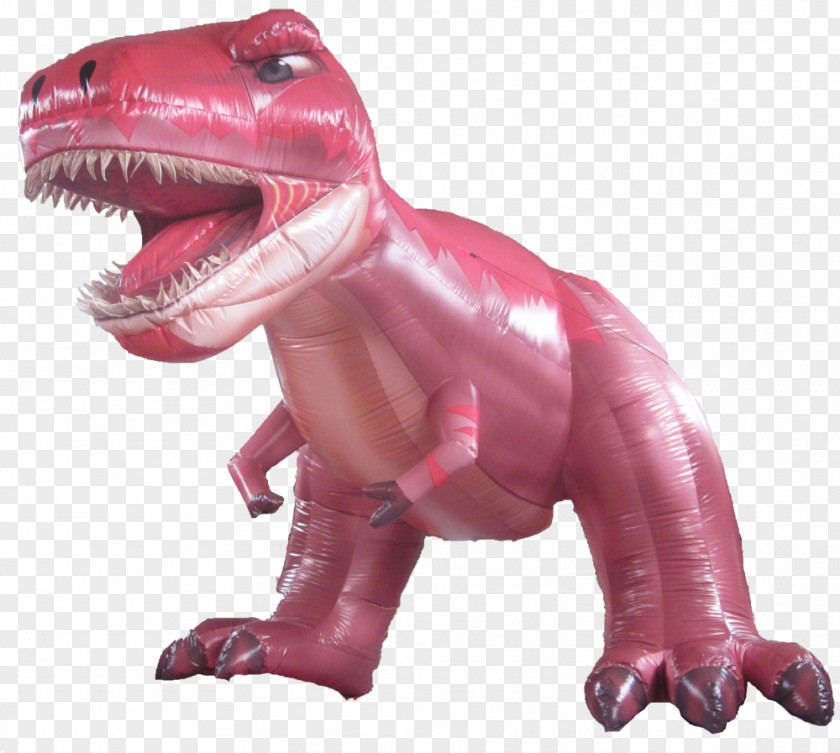 Inflatable Dragon Tyrannosaurus Pink M Figurine RTV PNG