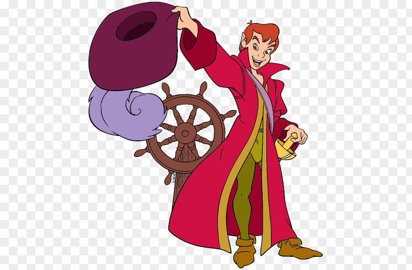 Peter Pan Hat Captain Hook Peeter Paan Wendy Darling PNG