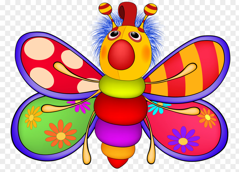 Color Bee Insect Cartoon Drawing Illustration PNG