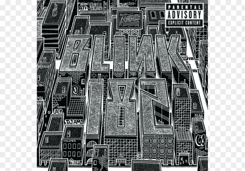 Guitar Blink-182 Neighborhoods Phonograph Record Album LP PNG
