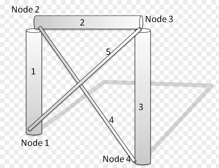 Node Border Finite Element Method Structural Engineering Computers And Structures PNG