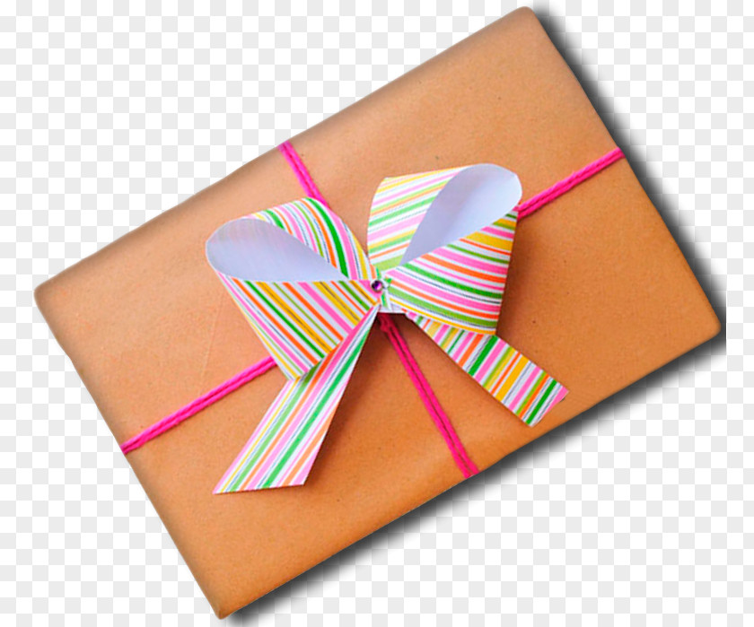 Ribbon Paper Gift PNG