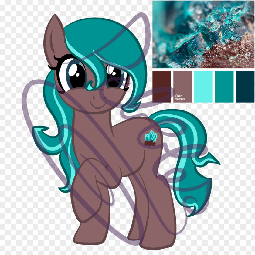 Rocky Mountain Horse Cartoon Fiction Turquoise PNG