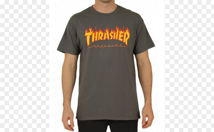 T-shirt Thrasher Presents Skate And Destroy Zumiez Skateboard PNG