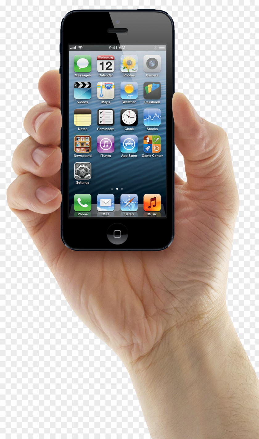 Hand Holding IPhone 4S 5c 6S PNG