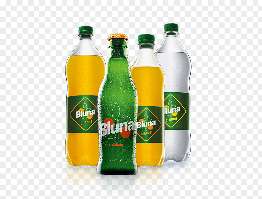 Orange Soda Bluna Fizzy Drinks Glass Bottle Beer Lemonade PNG