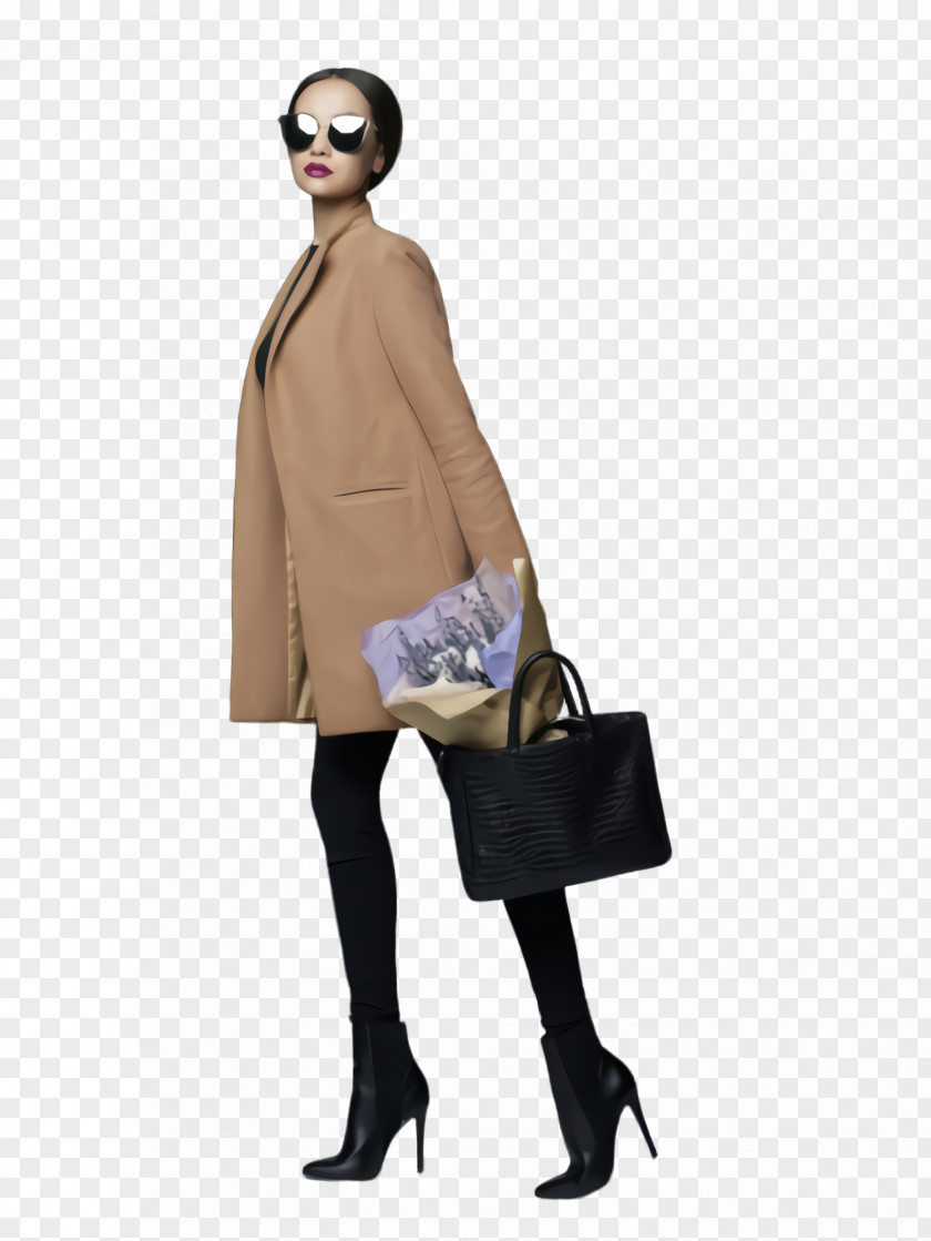 Shoulder Leggings Clothing Brown Beige Bag Handbag PNG