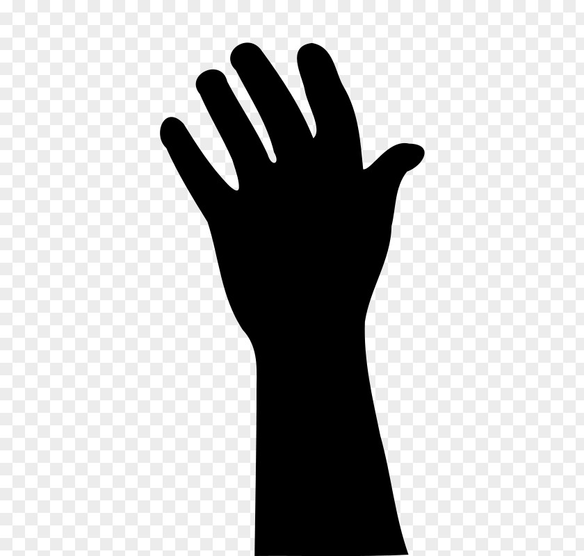 Thumb Hand Model Glove Line Font PNG
