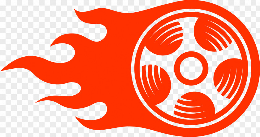 Tire Fire Car Changer Logo PNG