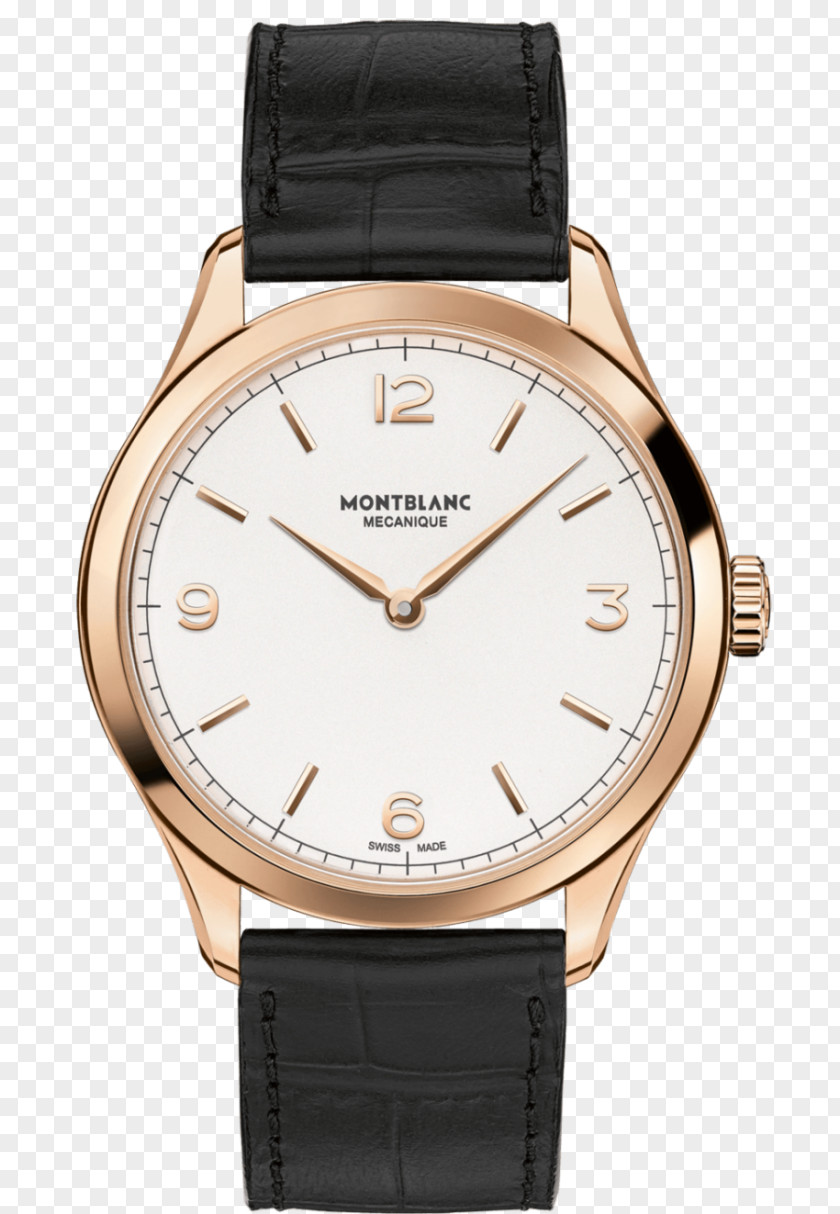 Watch Montblanc Strap Chronometry Jewellery PNG
