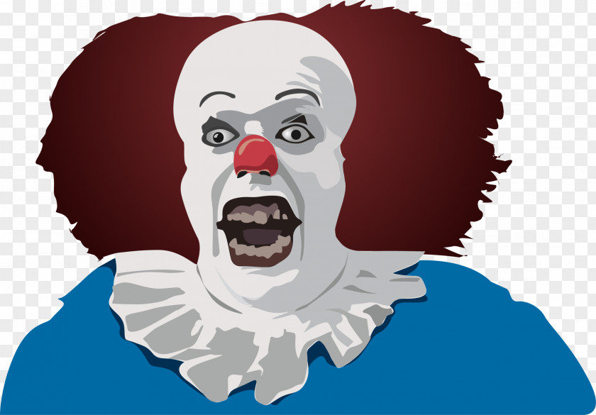 Clown Circus Cartoon Vector It Stephen King Evil PNG