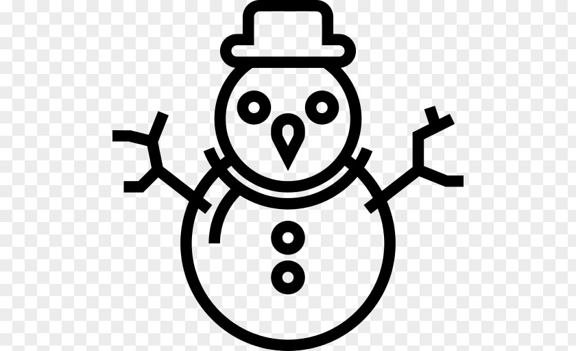 Snowman Vector Illustration Clip Art PNG