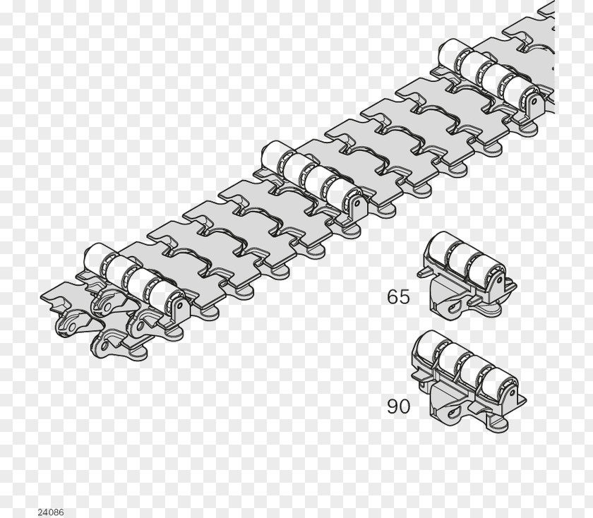 Accumulation Roller Chain Assembly Technique France Hydraulics PNG