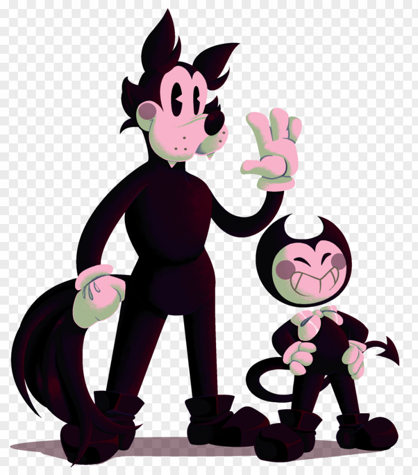 Bendy And The Ink Machine Fanart Image Drawing Hello Neighbor PNG