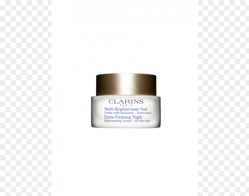 Clarins Anti-aging Cream Moisturizer Extra-Firming Night Rejuvenating Skin Care PNG