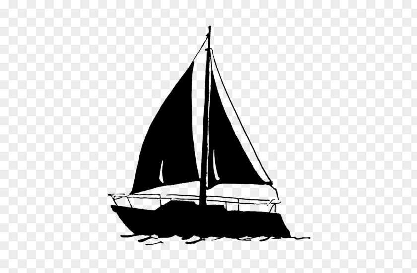 Evergreen Rock Sailboat Schooner Sailing PNG