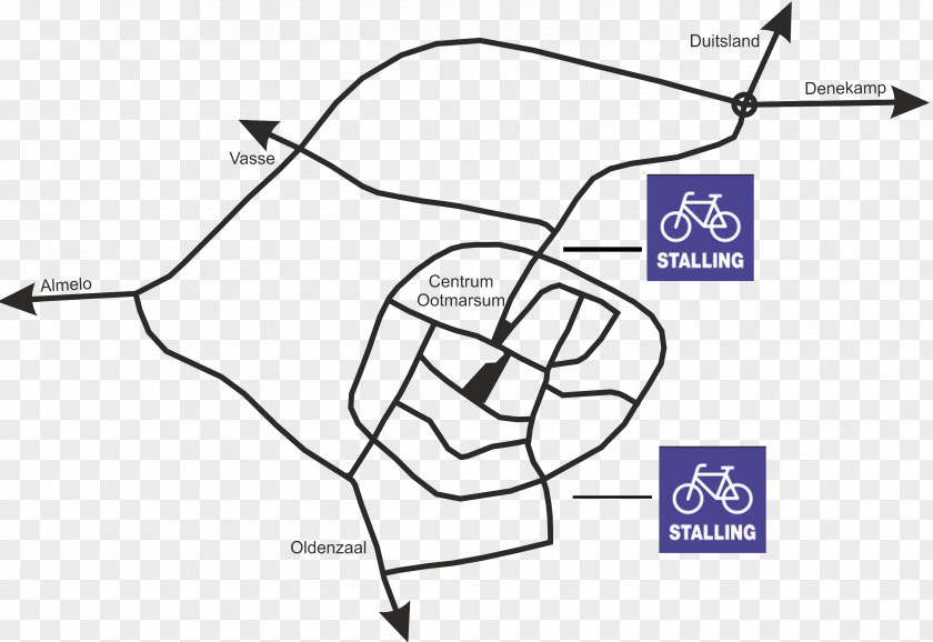 Fiets Siepelmarkten Ootmarsum /m/02csf Bicycle Parking Station Drawing PNG