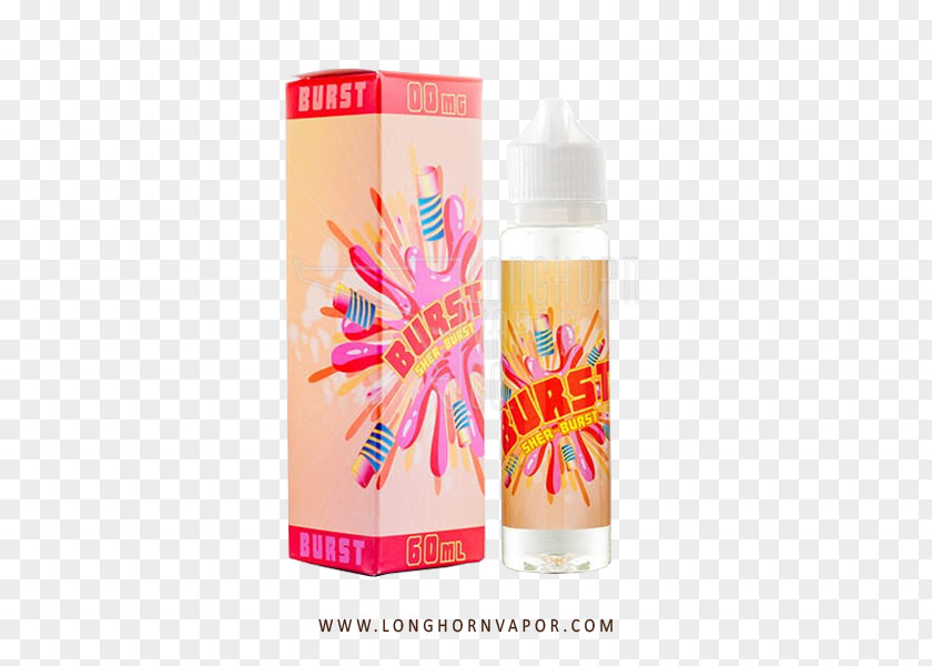 Juice Electronic Cigarette Aerosol And Liquid Rainbow Sherbet Sorbet Flavor PNG