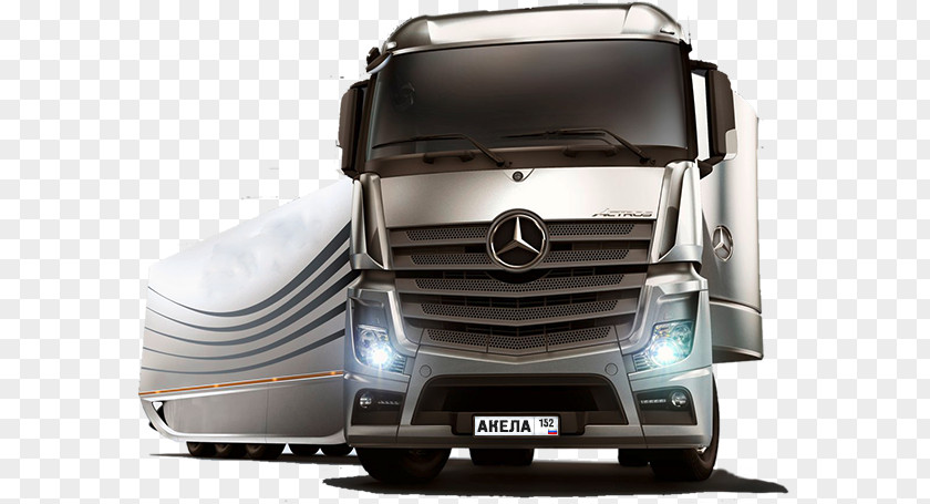 Mercedes Benz Mercedes-Benz Actros Semi-trailer Truck PNG