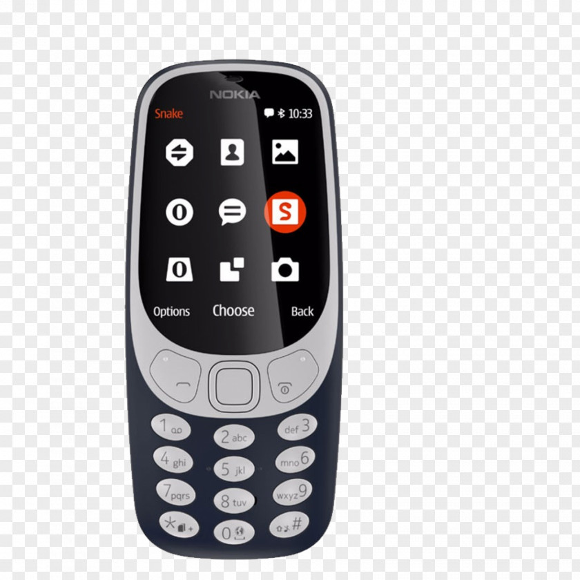 Nokia 3310 (2017) 8110 Phone Series 4G PNG