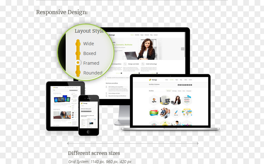 World Wide Web Development Page Responsive Design PNG