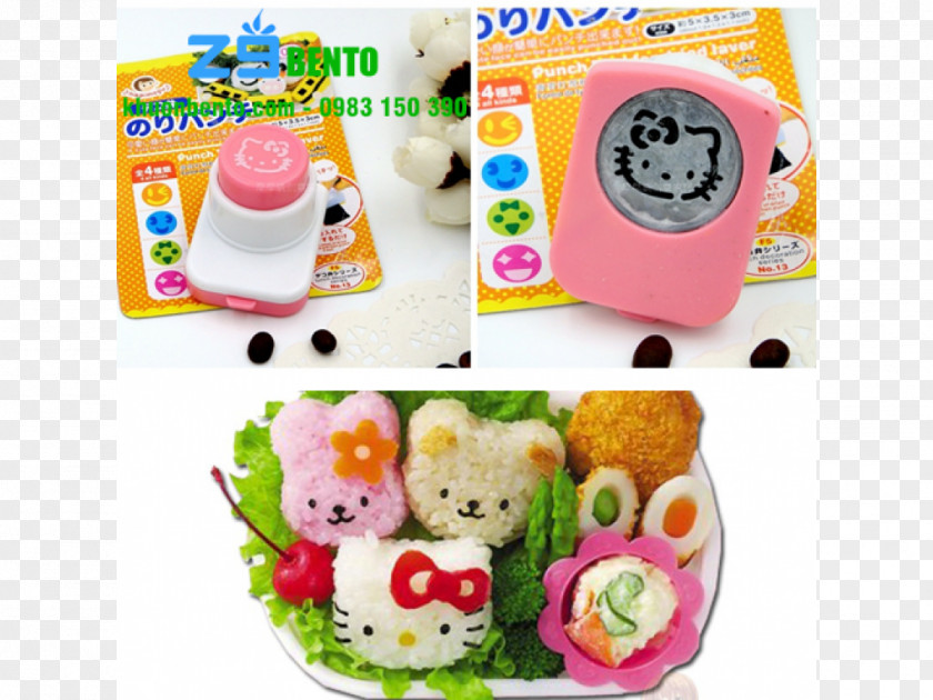 Box Bento Hello Kitty Onigiri Food PNG