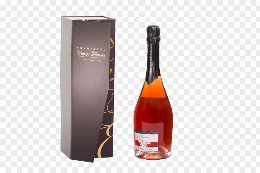 Champagne Liqueur Bottle PNG