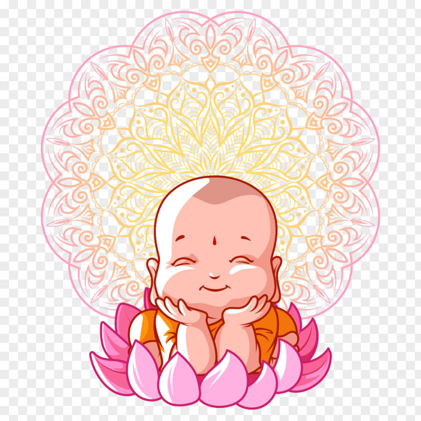 Little Buddha Vesak Buddhas Birthday Buddhism Ku1e63itigarbha Illustration PNG