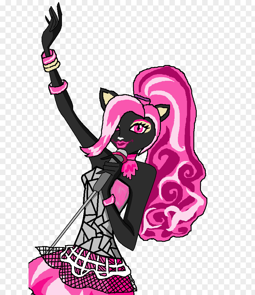 Monster High Friday The 13th Catty Noir Doll Cartoon Drawing PNG