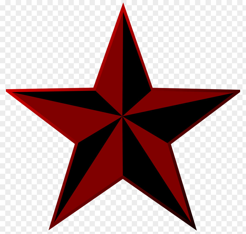 Red Star Picture Nautical Symbol Clip Art PNG