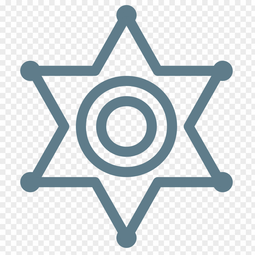 Sheriff Badge Police Officer PNG