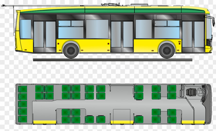 Bus Trolleybus Electric Електрон Е19101 Electron T19 PNG