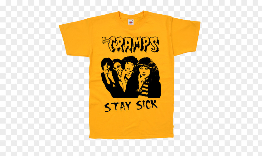 T-shirt Stay Sick! The Cramps Psychobilly PNG