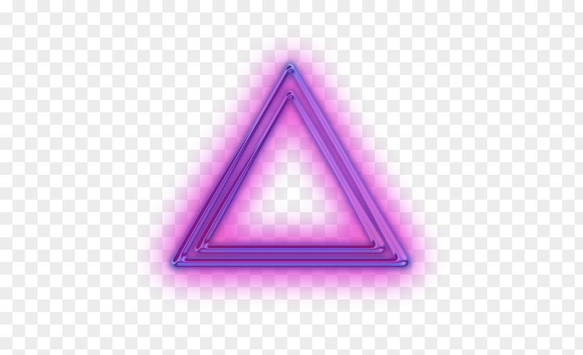 Triangle Purple PNG
