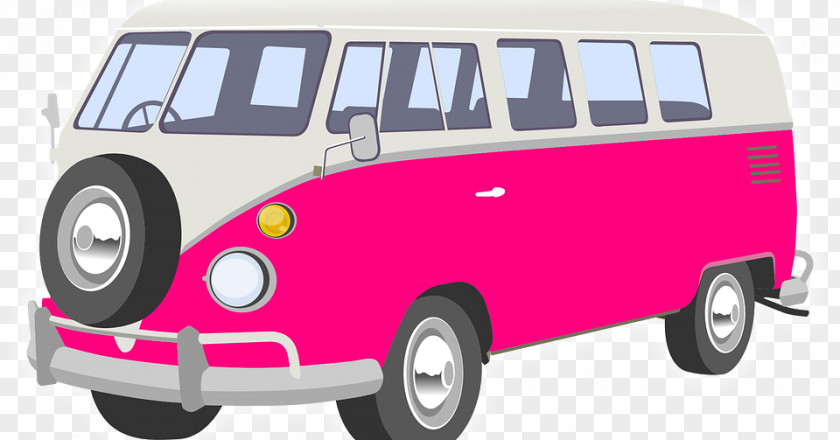 Volkswagen Van Type 2 Clip Art PNG