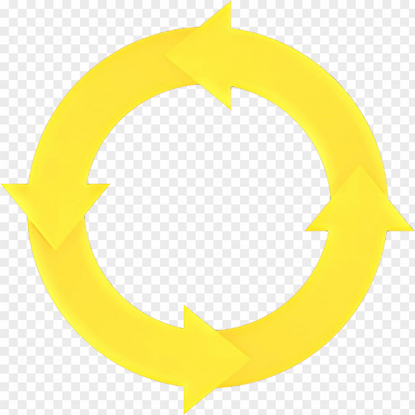 Yellow Circle Symbol Logo PNG