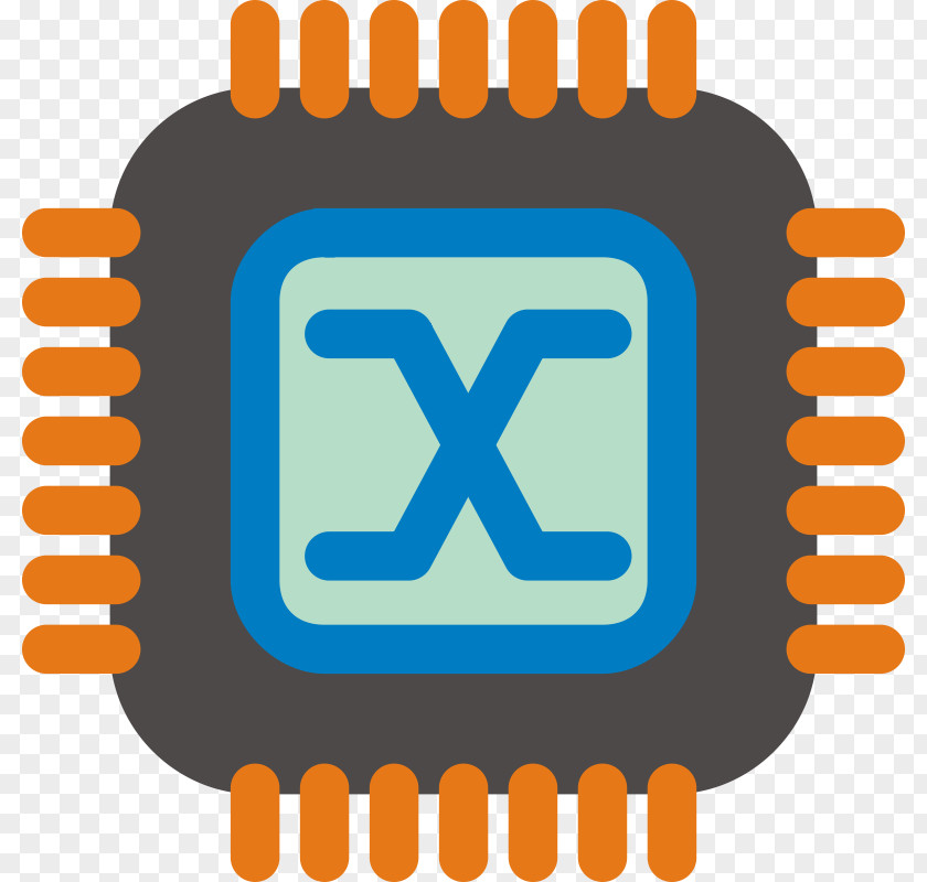 Computer Integrated Circuits & Chips Central Processing Unit Clip Art PNG