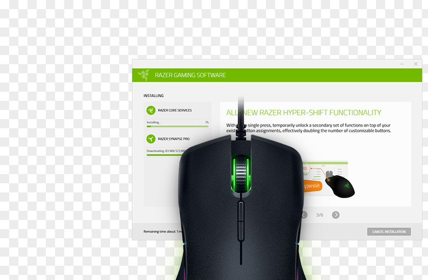 Computer Mouse Razer Inc. Hardware DeathAdder Elite Input Devices PNG