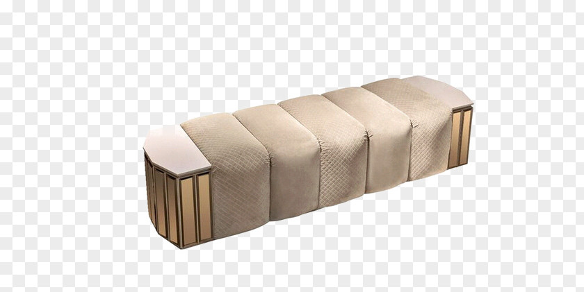 Long-shaped Sofa Furniture Stool Couch Tuffet Bedroom PNG
