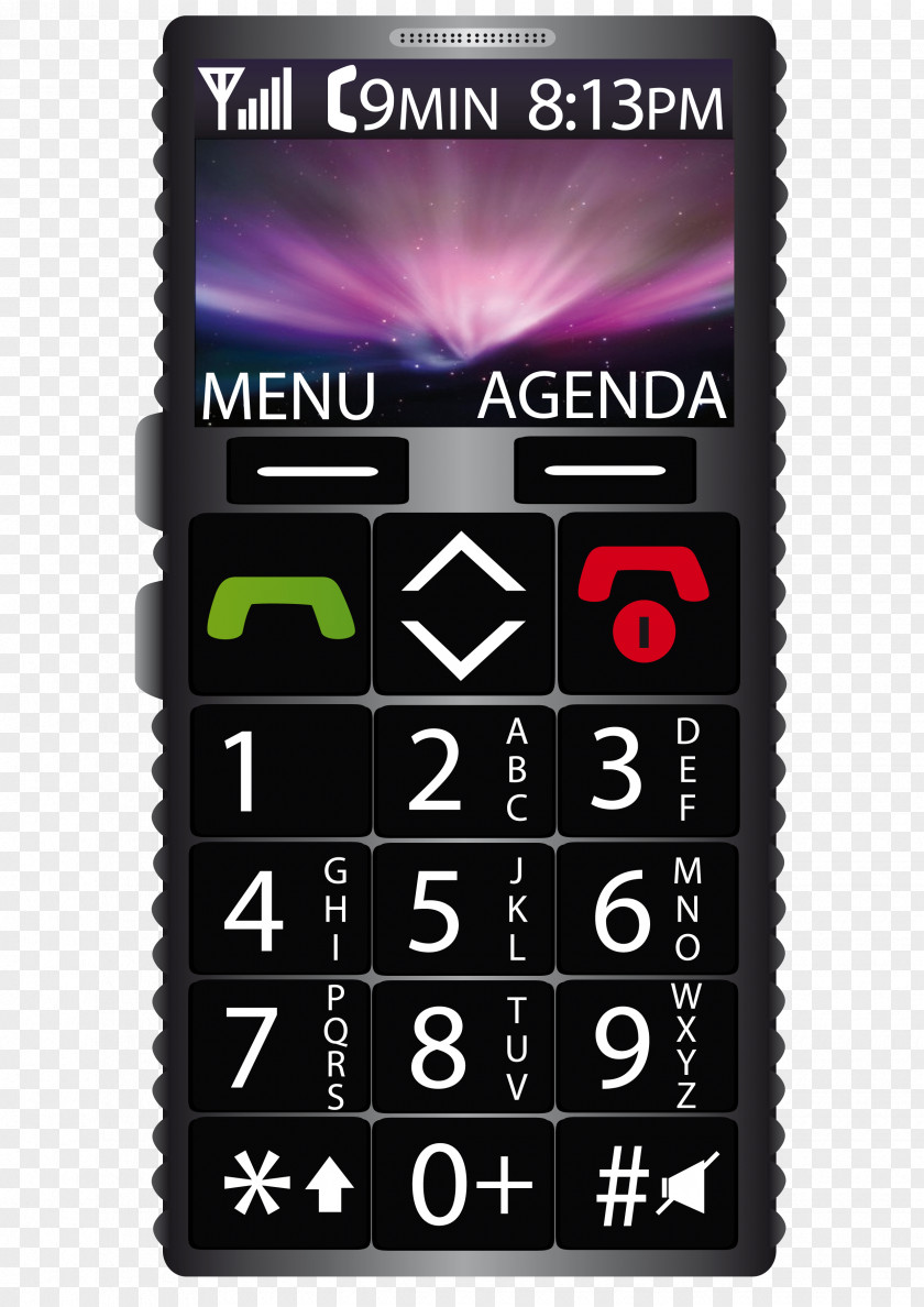 Anciano Feature Phone IPhone Cellular Network MyPhone Illustrator PNG