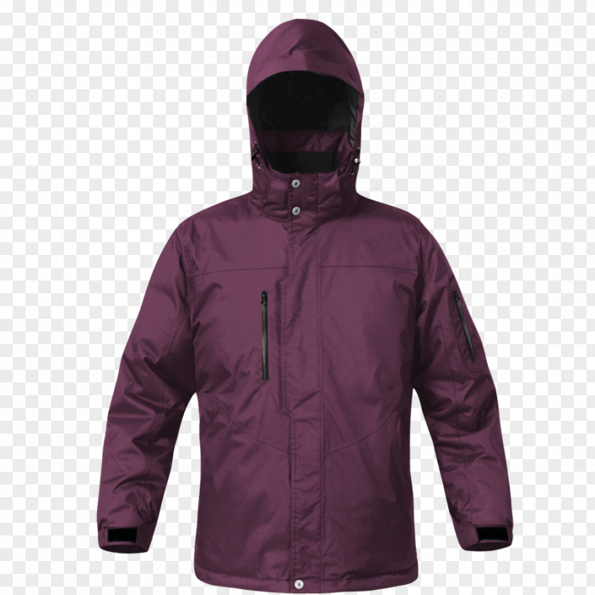 Eggplant Hoodie Polar Fleece PNG