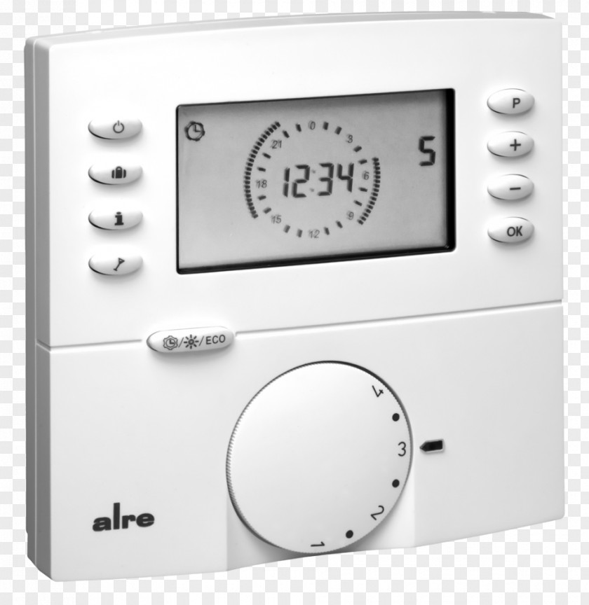 FETR Programmable Thermostat Underfloor Heating Nachtabsenkung ALRE-IT Regeltechnik GmbH PNG