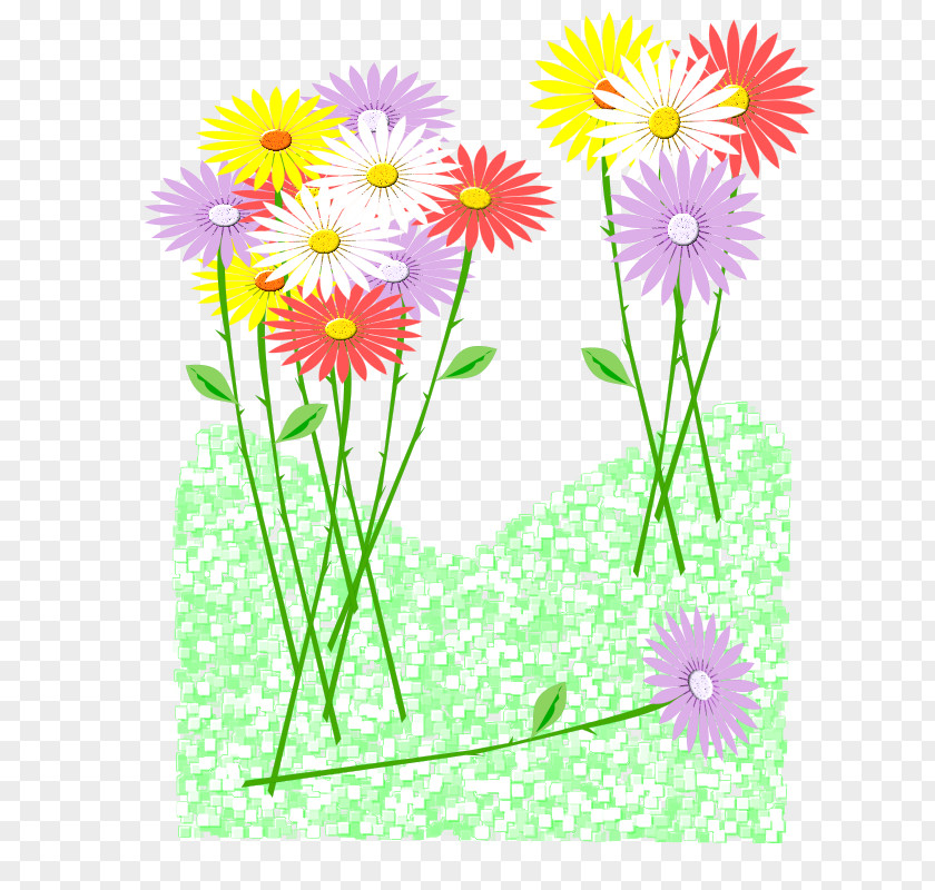 Flower Clip Art Floral Design Common Daisy Openclipart PNG