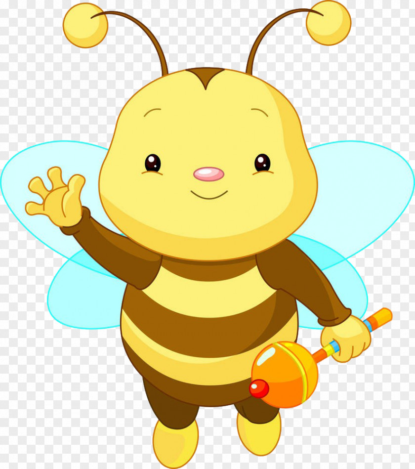 Lovely Bee Baby Royalty-free Infant Clip Art PNG